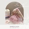 Rabbit Plush Toy for Girls Ages Elementary School Birthday Cute Keychain with Handle Ribbon [HAYAOKIYASAN] Recitals, Ballet, Piano, 6, 7, 8, 9, 10,