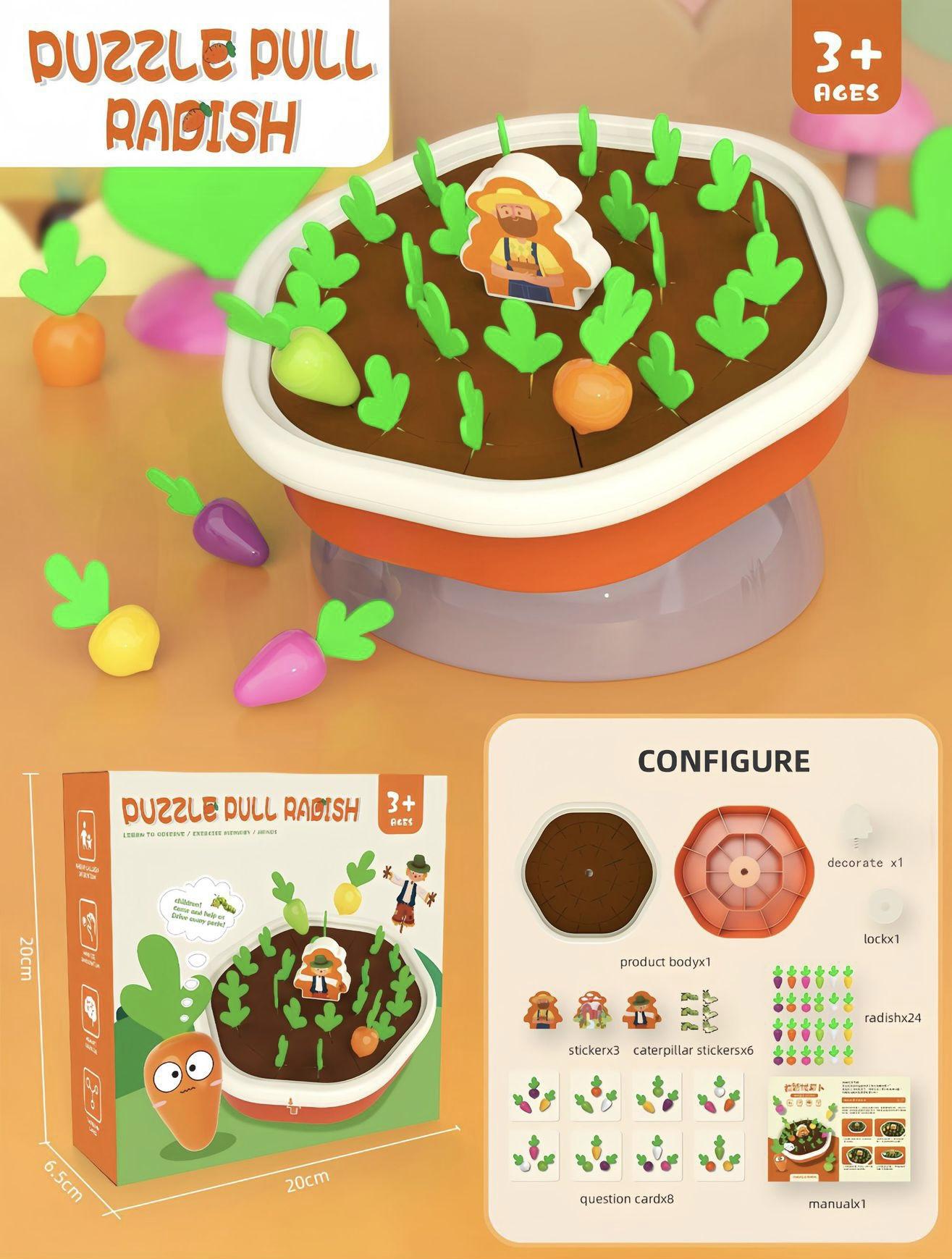 Premium-Quality Baby Montessori Play Sets Superior-Grade For Superior-Grade Toddler First-Class Toys Premium-Quality Educational Premium-Quality PLANT коричневый