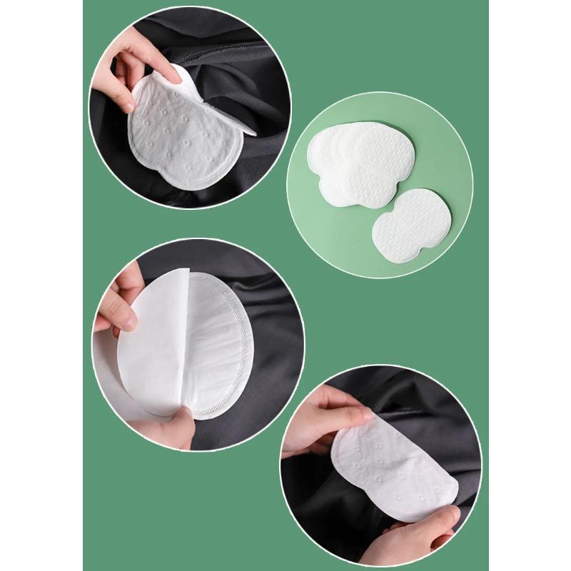 10-100Pcs Underarm Sweat Pads for Women and Men Fight Hyperhidrosis Comfortable Unflavored Non Visible Extra Adhesive Disposable