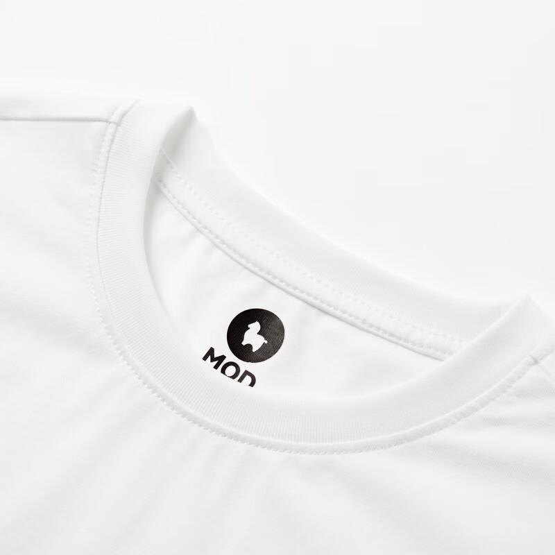 MQD Boys' 2024 Summer Cartoon Letter Short-Sleeved T-Shirt