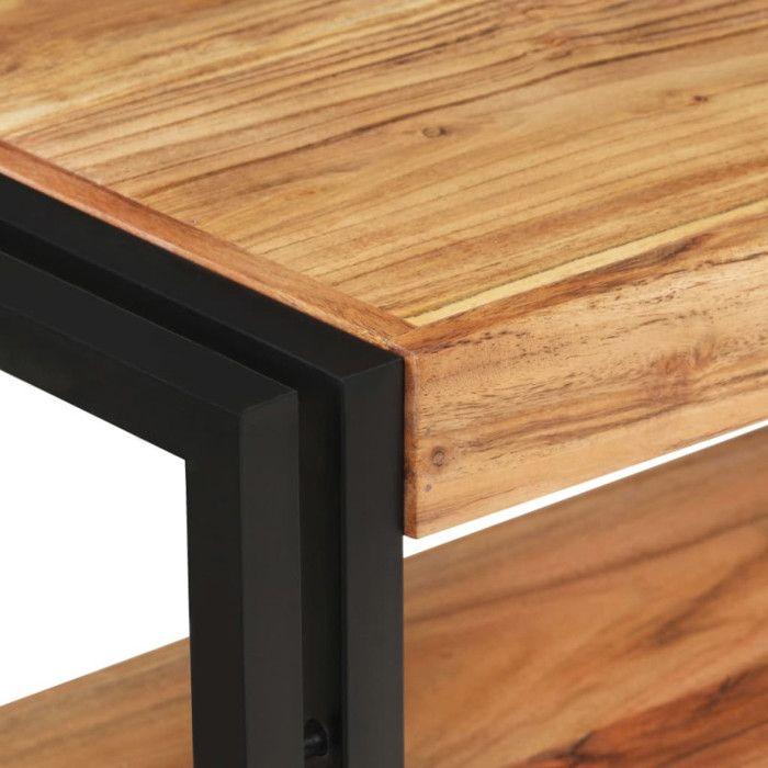 Table Console - VIDAXL - 90x30x75 cm - Bois d'Acacia Massif - Style Classique - Durable