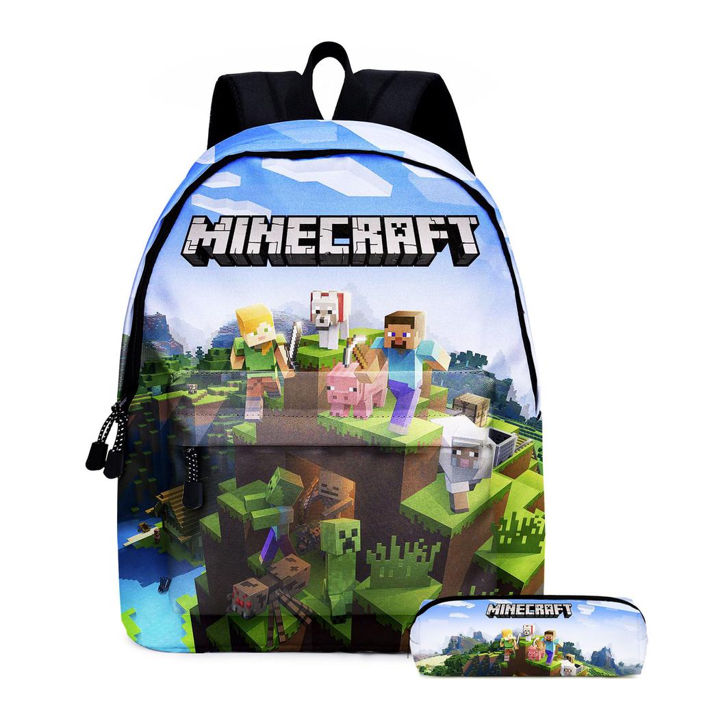 School Bag Animation Game Two-Piece Set, Primary And Secondary School School Bag, Children'S Backpack