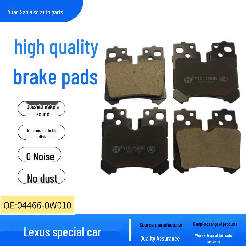 Lexus LS460 Ceramic Rear Brake Pads 04466-0W010 Ceramic