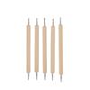 36-Piece Pottery & Sculpture Tool Set with Roll-Up Bag