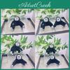 Adorable Plush Gorilla Keychain Accessory Cute Cartoon Figure With Soft Short Fur