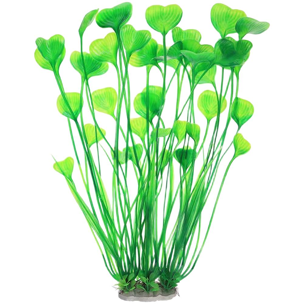 Realistic Artificial Aquarium Plants Including Spiral Kelp and Water Lotus to Enhance For Fish Tank Visual Appeal