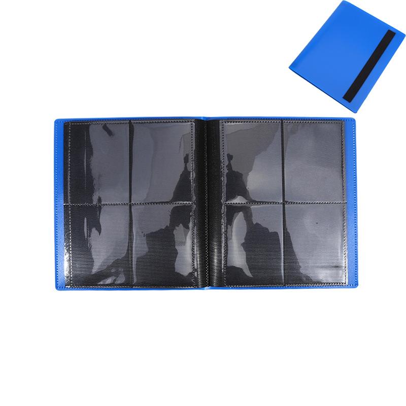 2025 Trading Card Collector Holder 4/9/12-Pocket Binder Portable Storage Case Suitable for Game Cards Baseball Football Cards