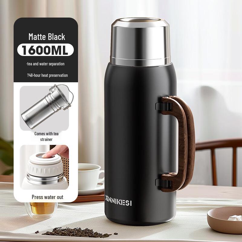 Термос-заварник Changqi 1600 мл из нержавеющей стали