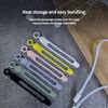 Quick Release Silicone Cable Straps Elastics Cord Organizers For Electronics Tangles Prevention
