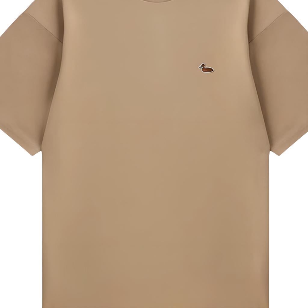 Carhartt WIP Sports Comfortable Minimalist Color Block Classic Vintage Short Sleeve T-Shirt Men Tops Brown CHXTEA242037O