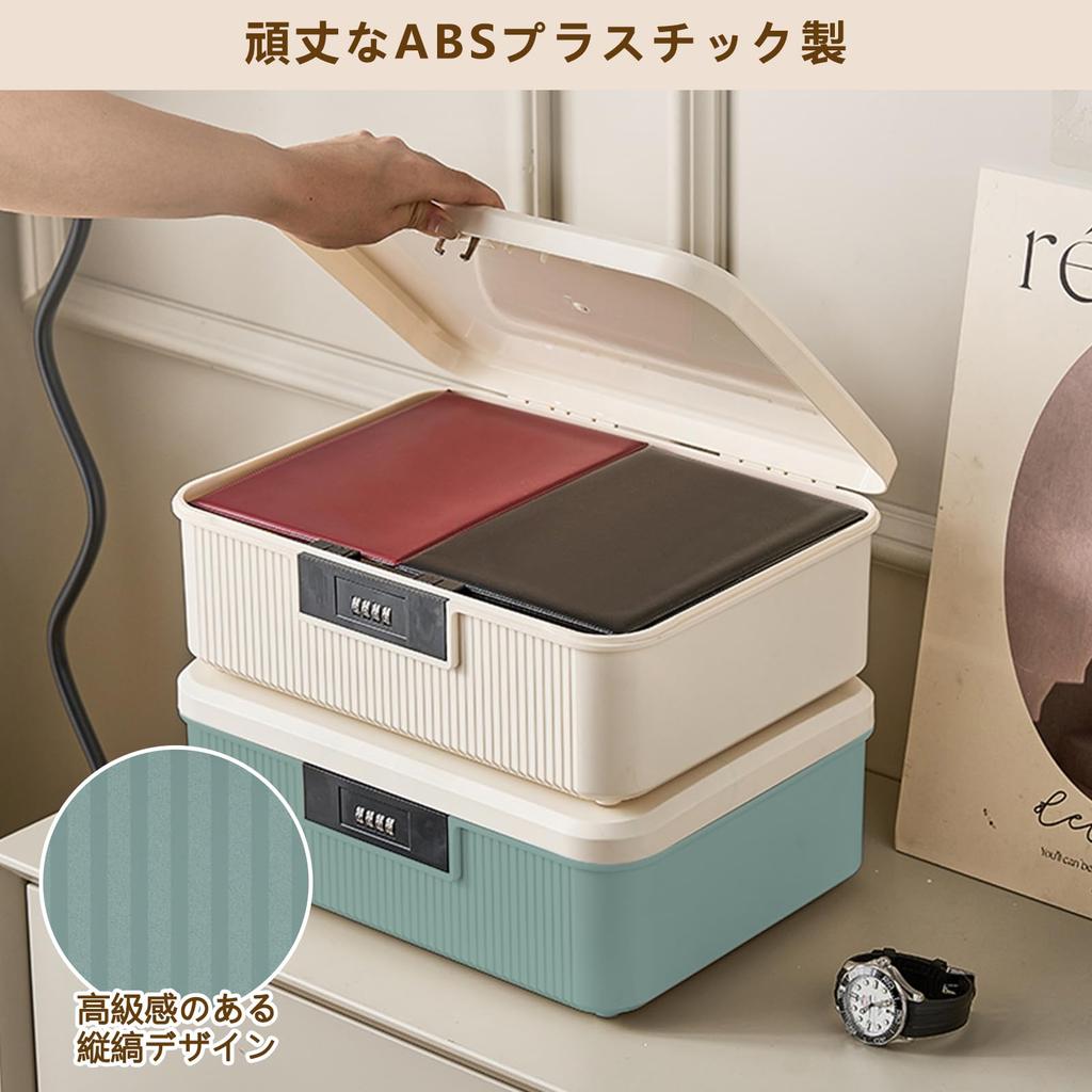 Yazi Bezpieczny do domu Mała tarcza Kombinacja Przechowywanie Duży 2-poziomowy Mini Plastikowe Pieniądze Przechowuje Ważne Wartości Bankowe Użyj, Typ, Zamek, Pudełko, Pojemność, Typ,