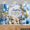 Geburtstag Happy Thema Banner Hintergrund, geeignet für Indoor- und Outdoor-Geburtstagsveranstaltungen und Wanddekoration