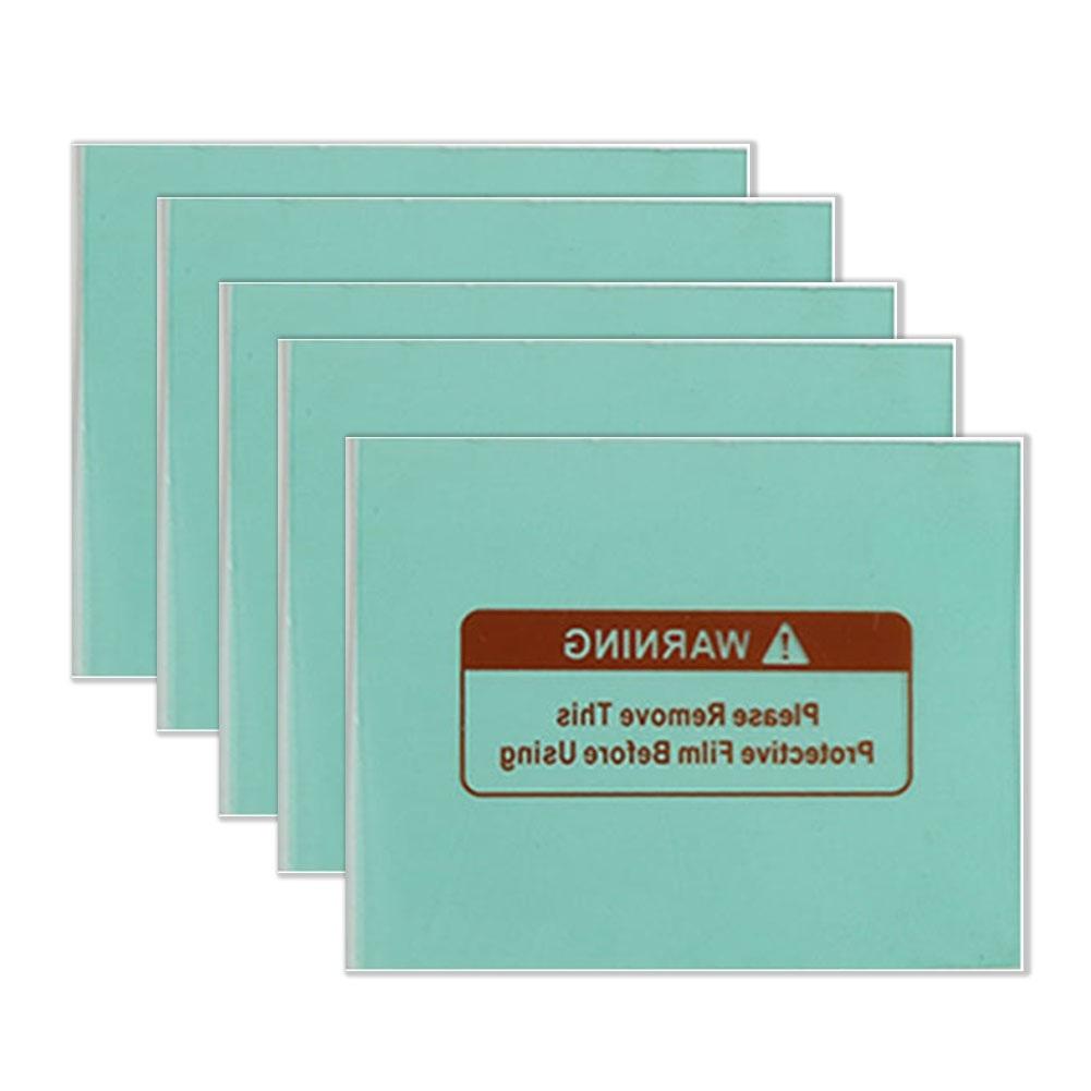 Pak van 5 Beschermfolies voor Lashelm Beschermt Lens tegen Lasslak