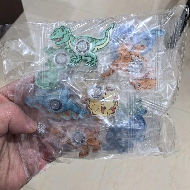 

30PCS Cartoon Dinosaur Finger Rotator Kids Birthday Party Gifts Surprise Pinata Souvenirs Decompression Toy Christmas Gift