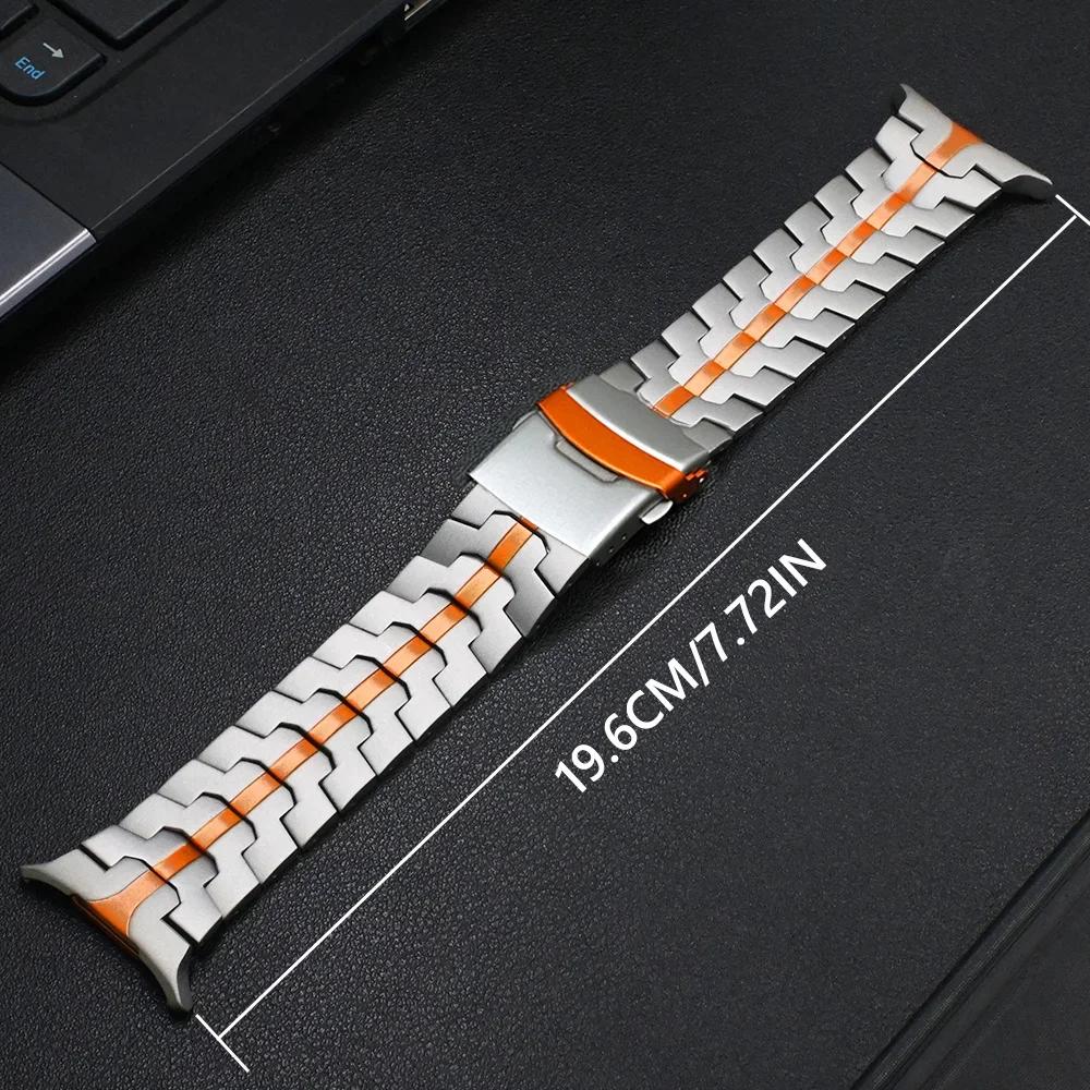 Ultra Stainless Steel Band for Samsung Galaxy Ultra 47mm Luxury Men Metal Bracelet for Samsung Galaxy Ultra Watchband Wristband