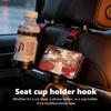 MGS2 For Benz Cup Holders Car Hooks Multifunctional Seat Back Phone Cup Holder Accessories AMG Exclusive W204 W222 W205 W203 W213