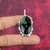 Ruby In Zoisite 925 Solid Sterling Silver Pendant, Handmade Gemstone Pendant Jewelry, Gifts For Wife Brand New Pendant