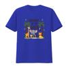 Daunisex Mommy Of The Wild One T Shirt Jungle Animal Print With Giraffe Lion Elephant Letters Light Round Neck Fashion