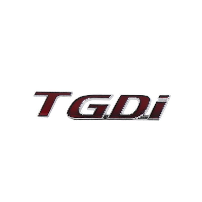 3D GDi T GDi TGDi for Car Hood Fender Trunk Nameplate Decal Emblem Badge Sticker