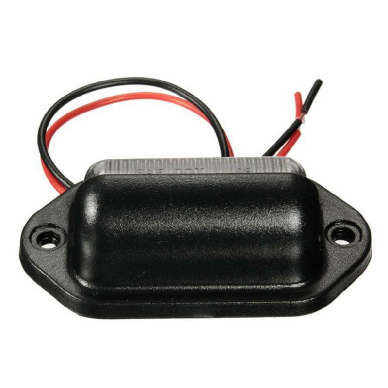 Truck License Plate Lights Trailer Lamps 6-LED Bulb Accessories Parts 12V