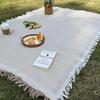 French Artistic Outdoor Double-Sided Picnic Mat - Thickened for Camping & Photography