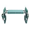 Siège-genouillère de jardin avec 2 poches à outils Hauteur Tabouret-banc de jardinage pliable pour s'agenouiller et s'asseoir