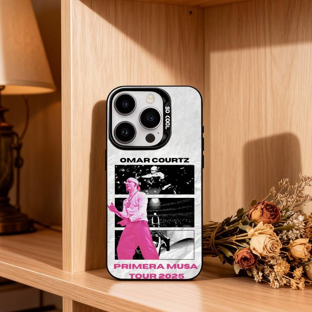 Primera Musa Omar Courtz   Phone Case For iPhone17,16,15,14,13,12,11 Plus,Pro Max Black Candy Silver Phone Case