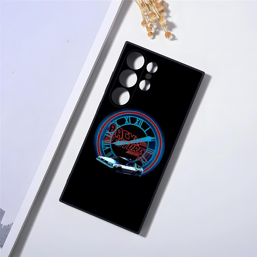 Back To The Future Phone Case For Samsung S24 Ultra S25 S23 Fe S22 S20 S21 Plus A16 A54 A34 A24 A53 A16 Cover