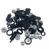 Mechanical Building Blocks Car Tires and Wheels Set - Spare Parts for Small Particle Models