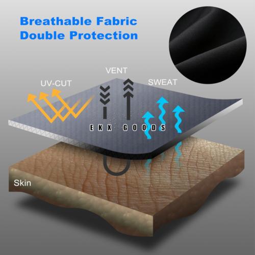 Manchon de bras de protection solaire UV – Manchons de compression rafraîchissants pour homme et femme