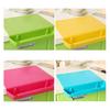 2-in-1 Acrylic Cutting Board with Food Container Slot Thickened Chopping Board for Food Prep Dishwasher Safe Kitchen Accessory