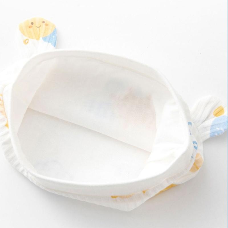 Stylish Infant Beanie Cap 0-1 Month Boys Girls Warm Bonnet Soft Breathable Baby Hat Newborn Fetal Cap for Indoor Outdoor