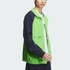 Adidas Small Logo Color Block Sports Casual Jacket Men Jackets Acid-Green JI6859