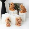 Home Decors Owl Candle Silicone Mould Sturdy Silicone Owl Shaped Candle Casting Mould for Professional and Beginners