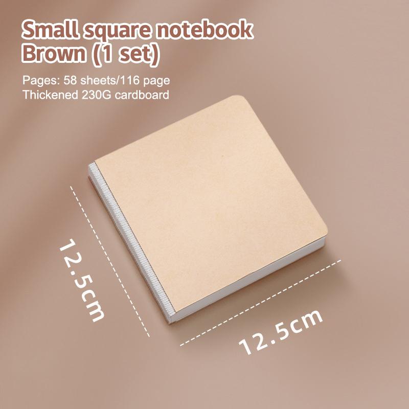 Mini Painting Book Thick Paper Pocket Watercolor Sketchbook Marker Painting Paper Art Supplies Portable Simple Sketchbook