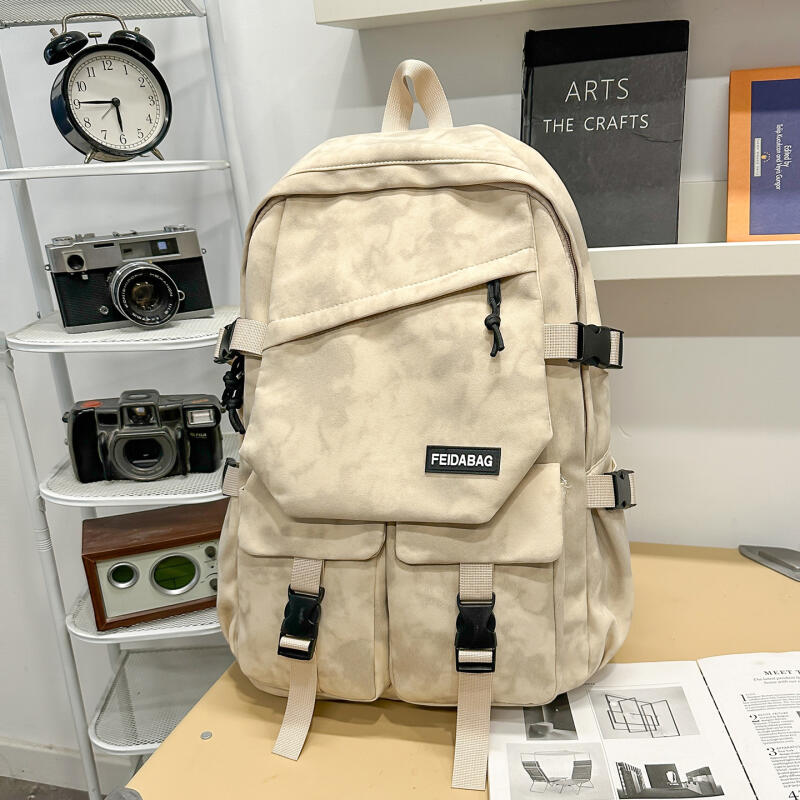 Student Schoolbag College Style Large Capacity Backpack