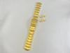 3273BG SEIKO 5 Sports 20mm Stainless Steel Bracelet Gold Via (for SNZB26JC/ SNZB28J1/ 7S36-00Y0) (Ships Nekoposu)
