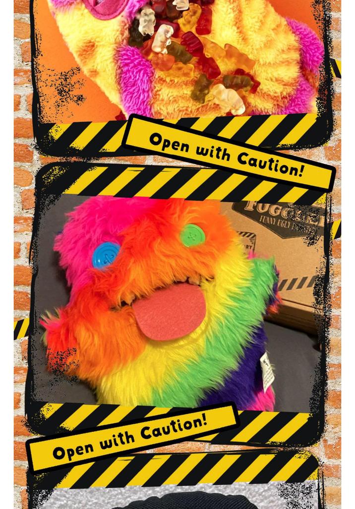 Cross New Fuggler Big Teeth Cute Monster Doll - Tooth Treasure Plush Toy