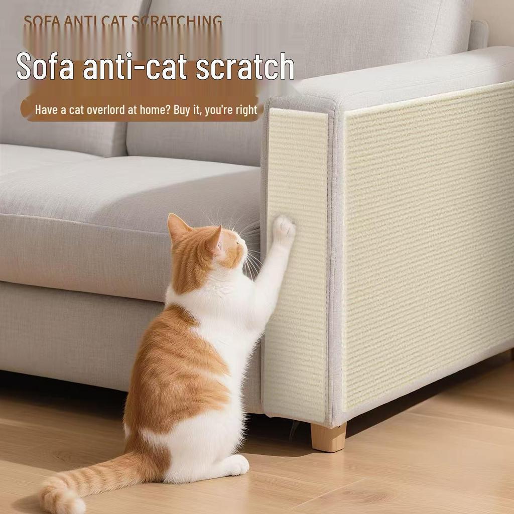 Durable Self-adhesive Cat Scratch Pad and Sofa Protector
