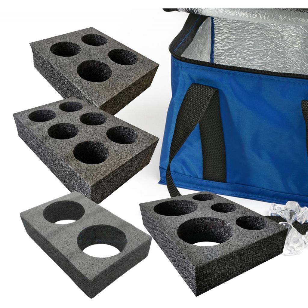 Getränketräger Takeout-Becher-Tabletts Becher-Tragehalter, Schaumstoff-Kaffee-Träger für