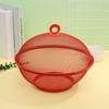 Mesh Fruit Basket With Lid Prevent Fly Kitchen Basket Vegetables Fruit Holder Kitchen Supplies Dining Table Decor Storage Box