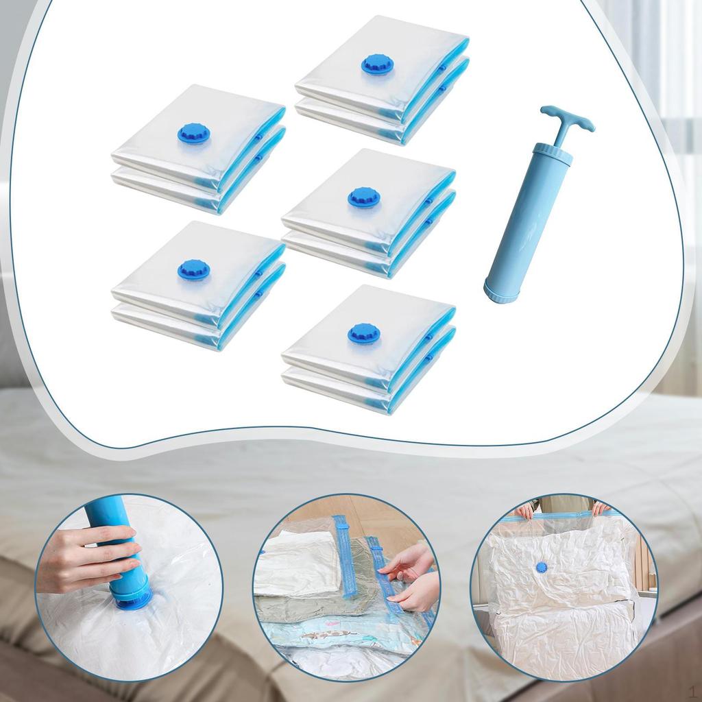 Vacuum Seal Bag Gifts High Performance Lightweight Portable Sturdy Space Save for Comforters