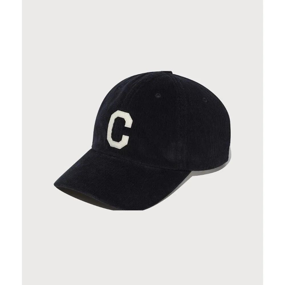 C Logo Applique Corduroy Ball Cap B1 CO2504CA02 NA BK IV 1.CO2504CA02 NA/F