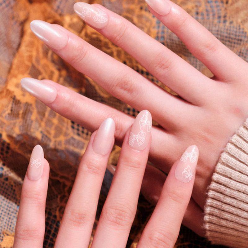 Reusable Nail Tip Silhouette (Almond)