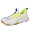 2021 new large size genuine badminton shoes fluorescent breathable training match tennis table tennis shoes sports shoes