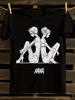 WoNANA Osaki Anime Graphic T-Shirt Mens Tshirt Womens Tshirts with Letters Print Short Sleeves T-Shirt Casual Street Tee Shirt Top