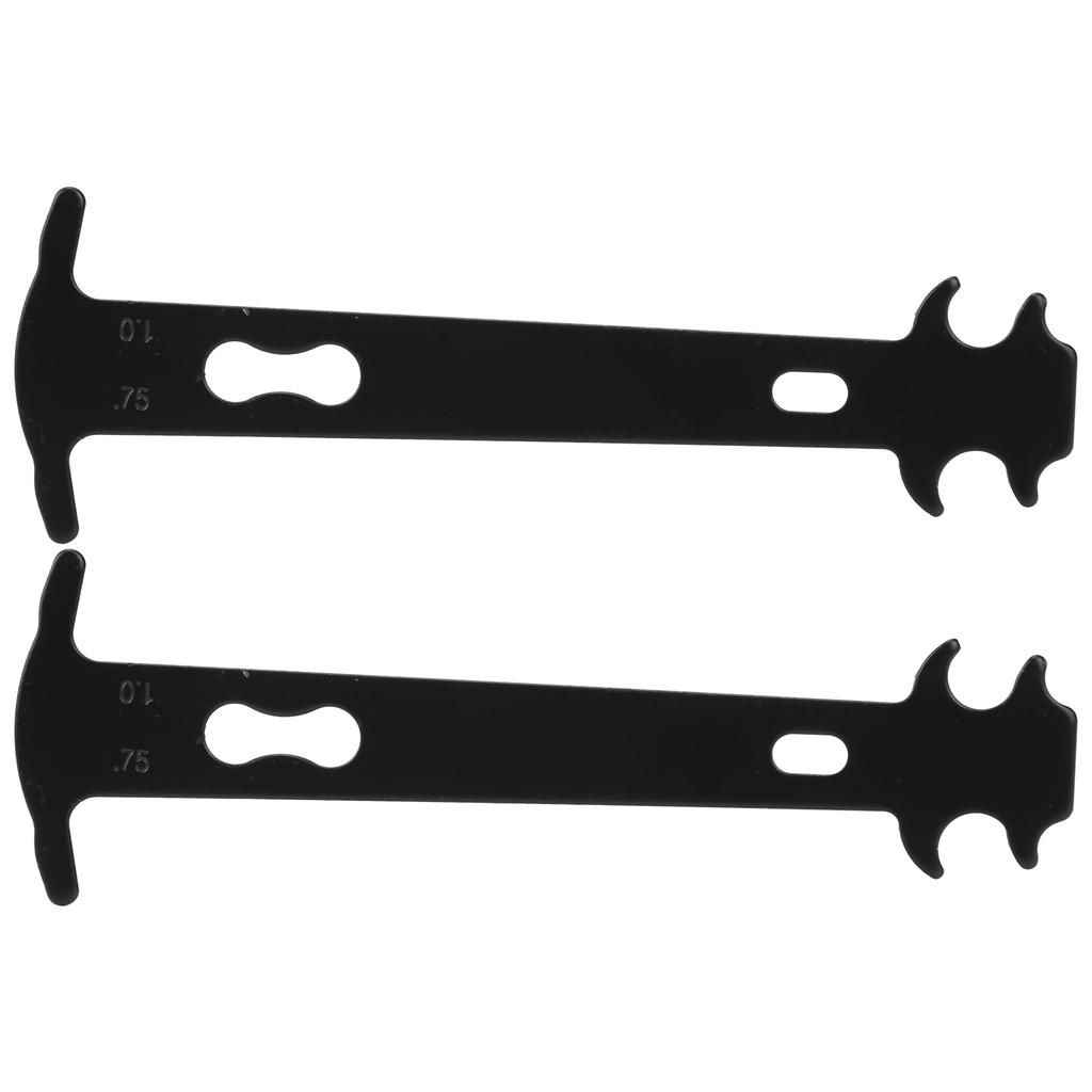 Bicycle Chain Inspector Mountain Bike Chain Measuring Ruler Bike Wear Indicator Tool
