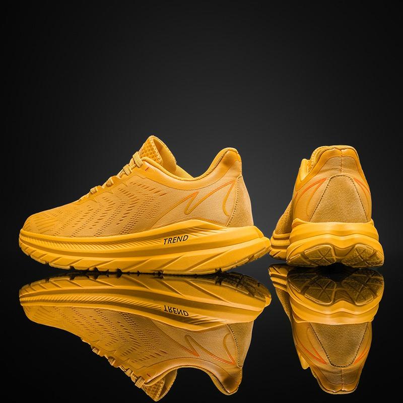 

Мужская обувь, новая осенне-зимняя обувь для отдыха, молодежная обувь, женские легкие кроссовки 44 жёлтый