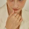 LUNNE Silver Sensual Wave Ring #LSR03