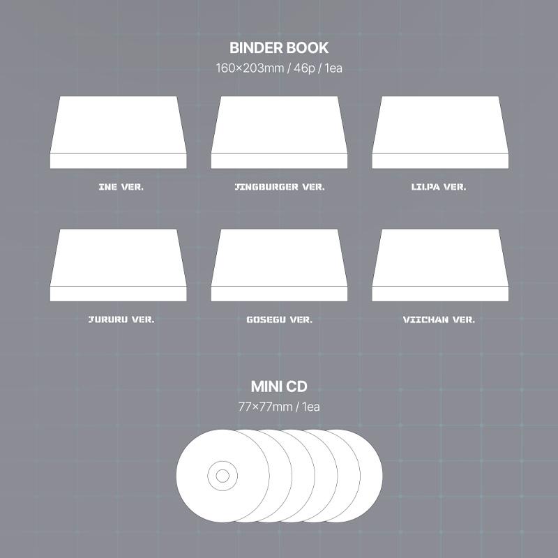 [PRE ORDER] ISEGYE IDOL – Be My Light (BINDER Ver.)